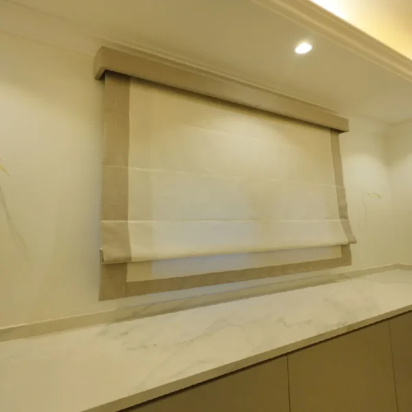 ستائر روماني للمجالس وغرف النوم | أناقة وخصوصية