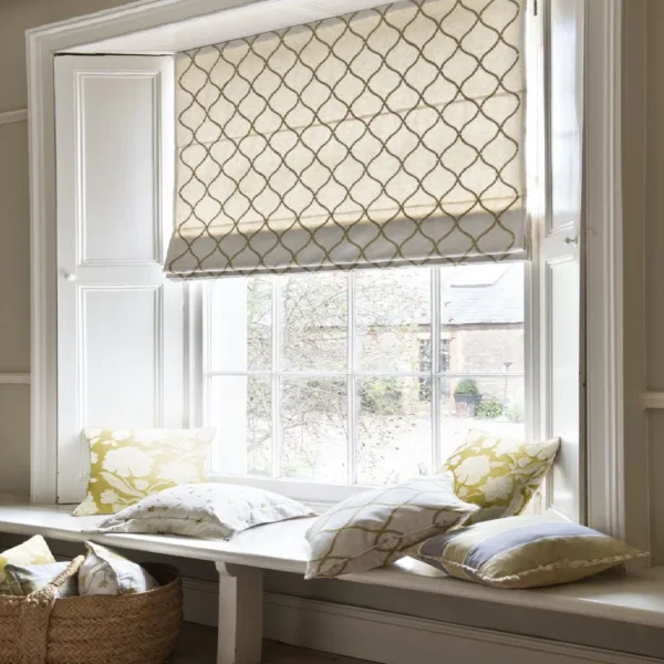 ستائر روماني للمجالس وغرف النوم | أناقة وخصوصية