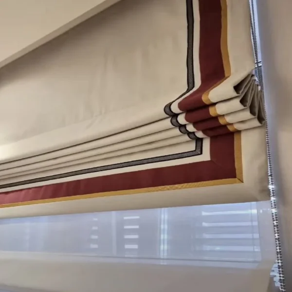 ستائر روماني للمجالس وغرف النوم | أناقة وخصوصية