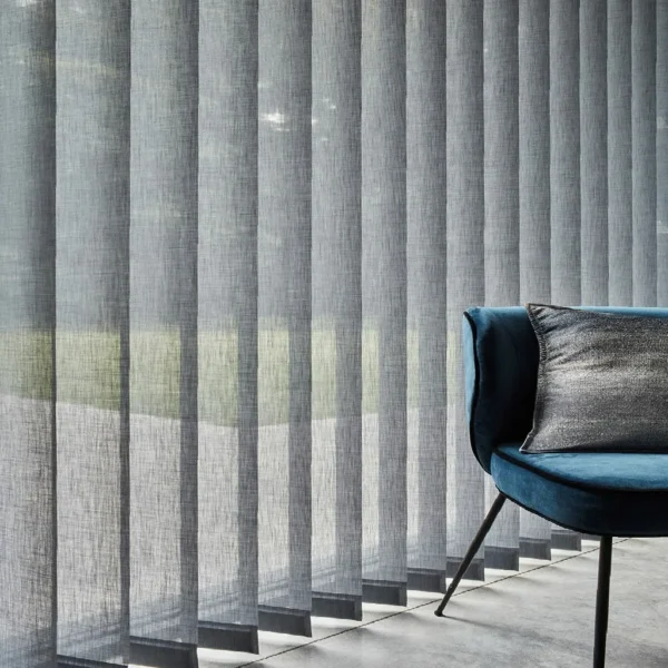 عمودية (13) ستائر شرائح عمودية حديثة للتحكم في الإضاءة