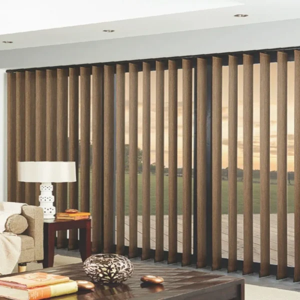 عمودية (16) ستائر شرائح عمودية حديثة للتحكم في الإضاءة