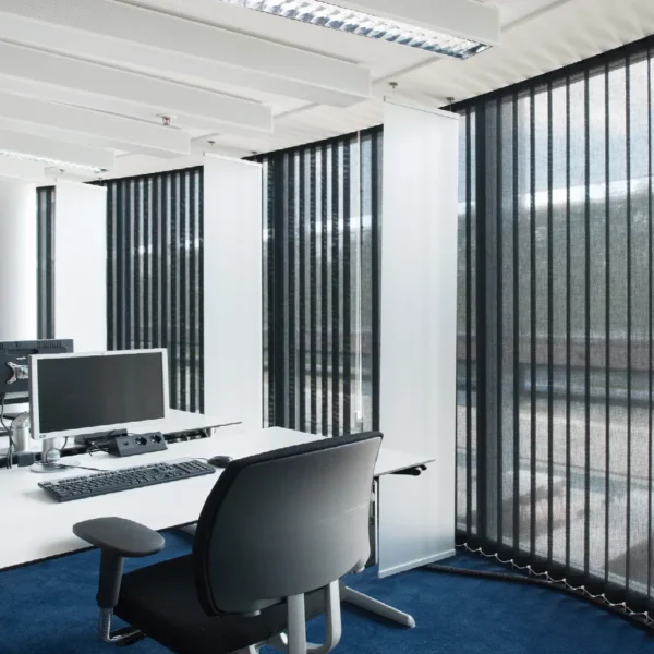 عمودية (5) ستائر شرائح عمودية حديثة للتحكم في الإضاءة