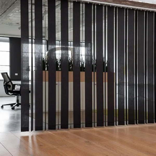 عمودية (9) ستائر شرائح عمودية حديثة للتحكم في الإضاءة