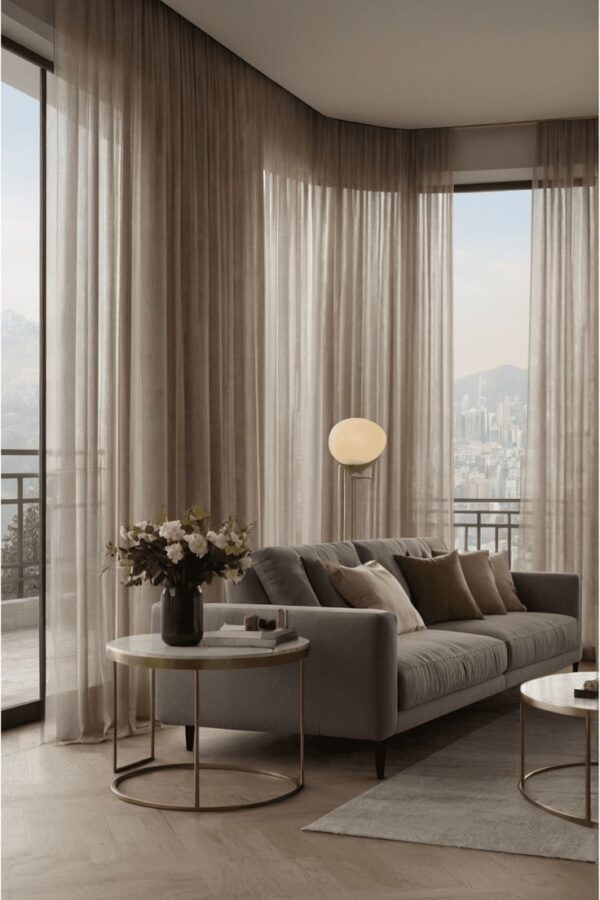 11 Best Sheer Curtain Ideas For Living Room ستائر ويفي